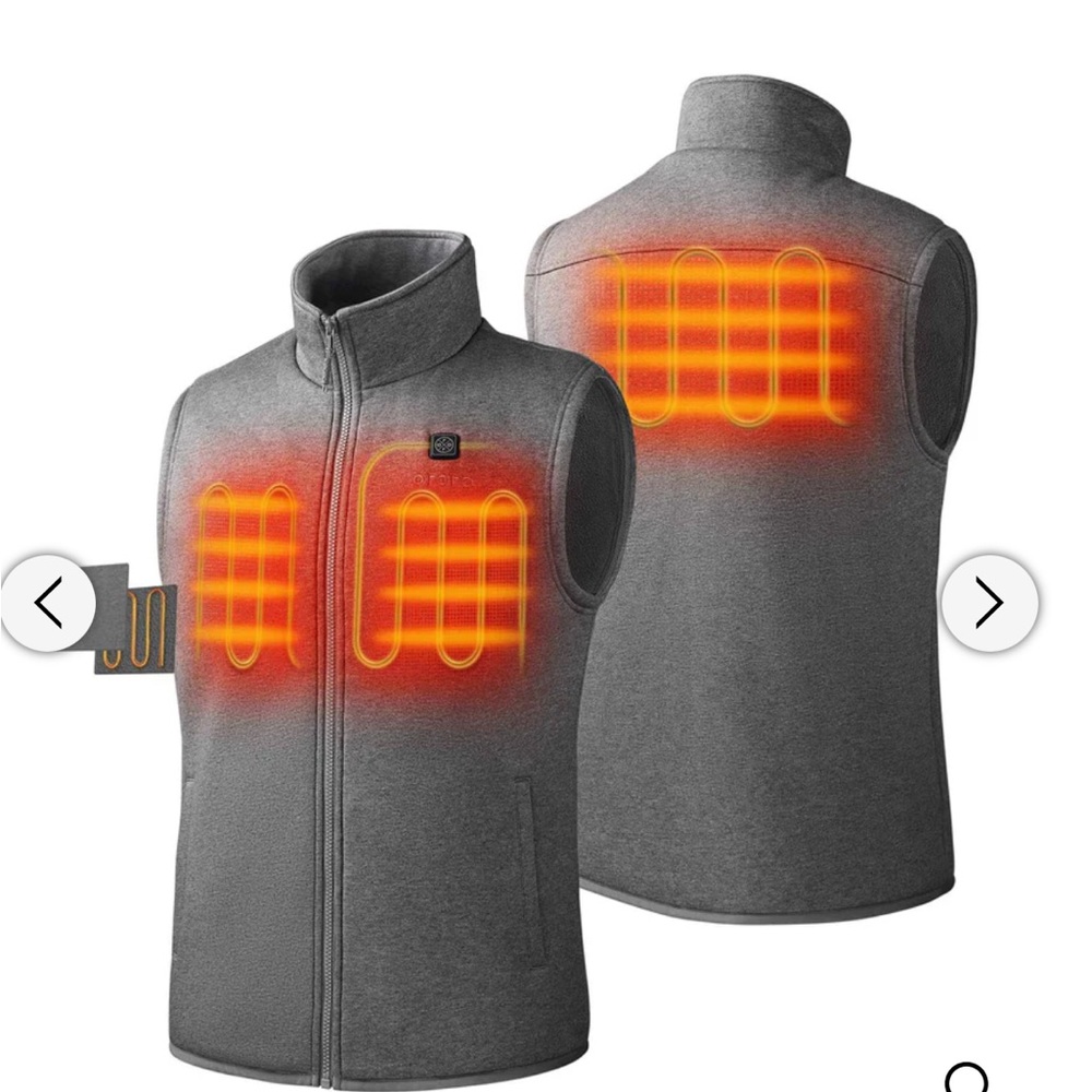 MEN'S HEATED FLEECE VEST - 2023 NEW COLORS
Battery is not included